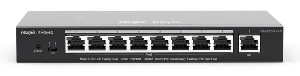 Switch Ruijie/Reyee RG-ES209GC-P