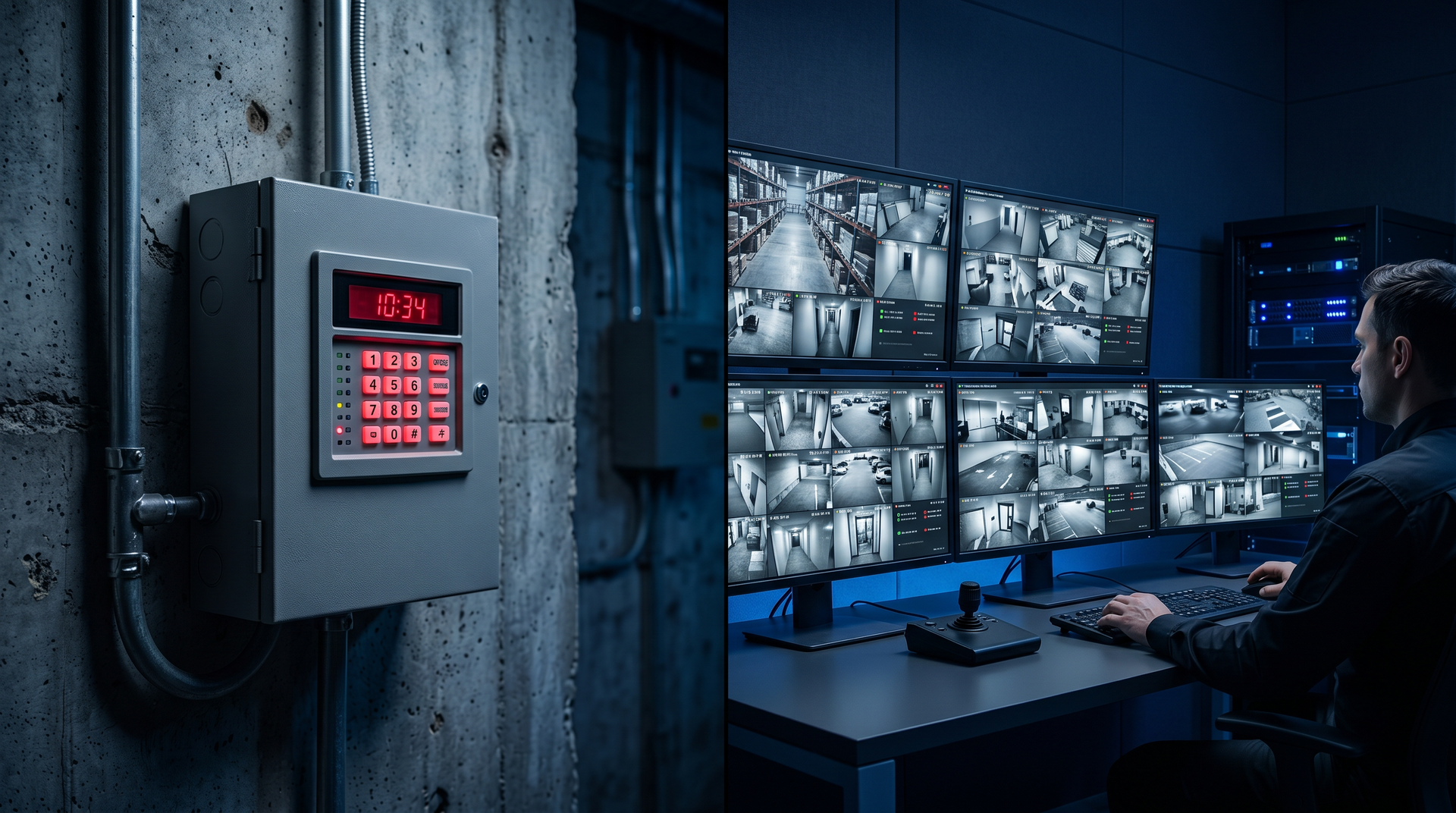 Alarmas vs videovigilancia: ¿qué necesita tu negocio?