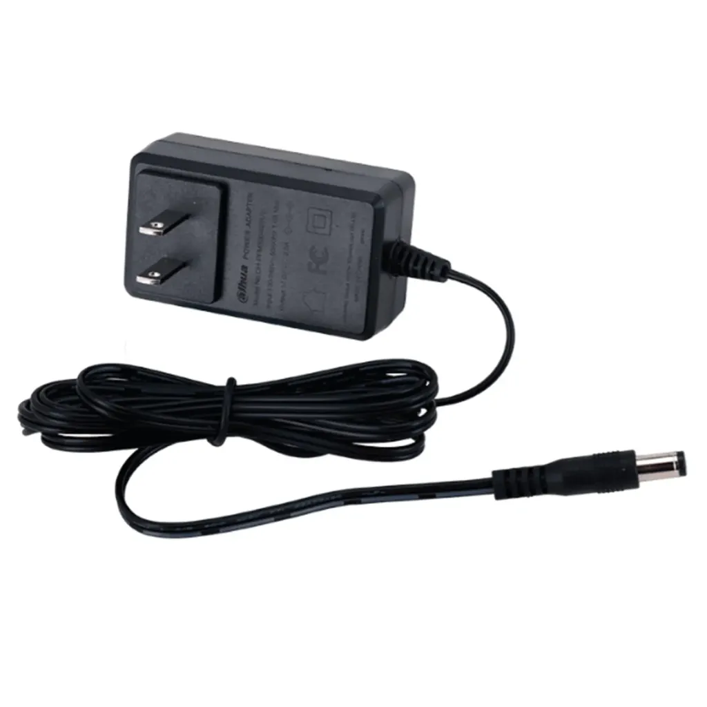 [010968] [DH-PFM320-020US] Dahua - Transformador Fuente de Poder de 12V 2Amp Entrada de 100-240V Especial para Cámaras de CCTV Cable de 1.5 metros Certificación FCC