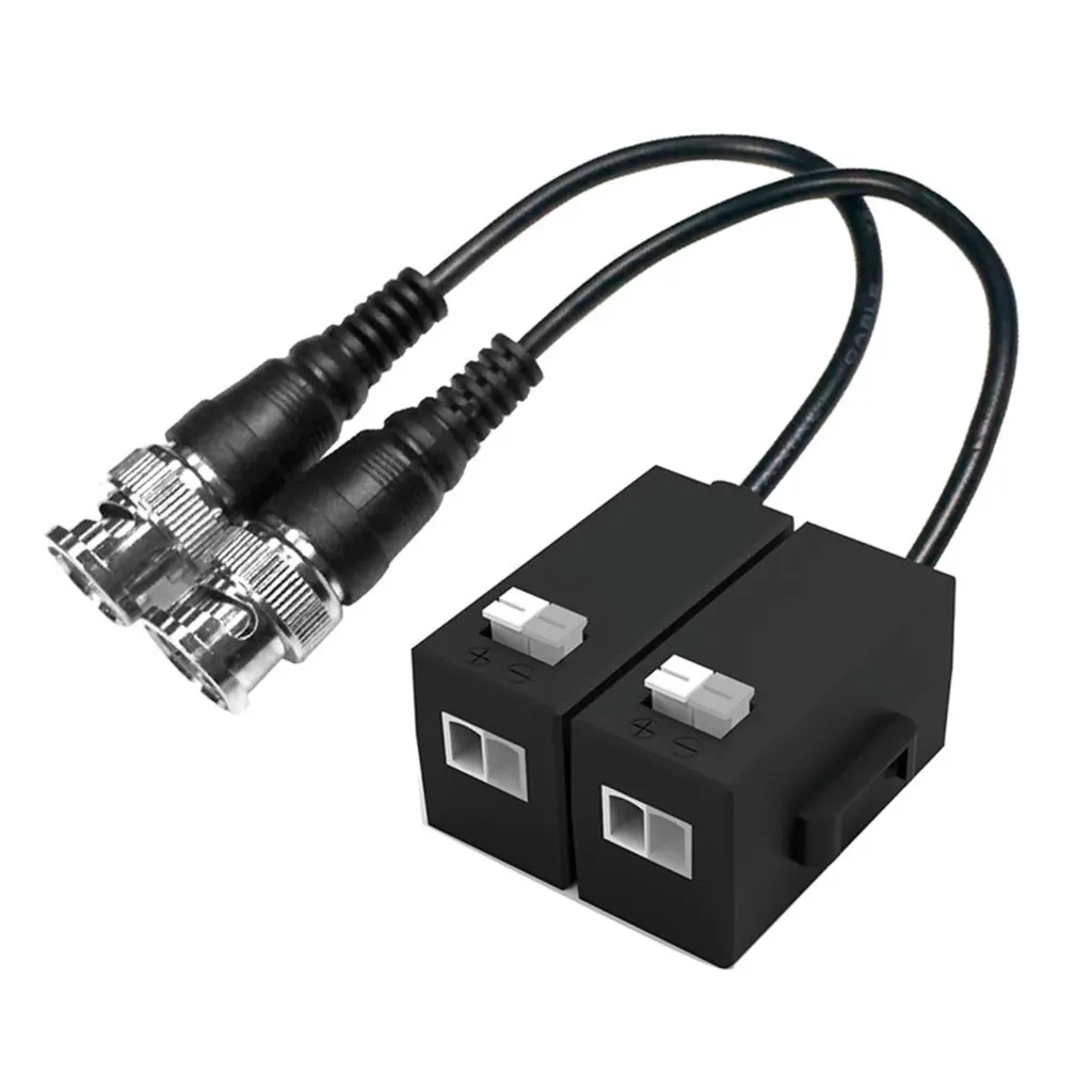 [011164] [DH-PFM800-E-B20] Dahua - Video Balun Transceptores Pasivos HDCVI Transmiten Video 1080p hasta 250m o 720p hasta 400m Compatibles con AHD, TVI y CVBS [20 unidades]