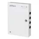[DH-PFM343-19CH] Dahua - Fuente de Poder Centralizada de 12V 20A con Distribuidor para 19 Cámaras Indicadores Led por Canal Voltaje de Entrada de AC90V-264V Fusibles Intercambiables Gabinete Metálico con Cerradura Protección Contra Descargas