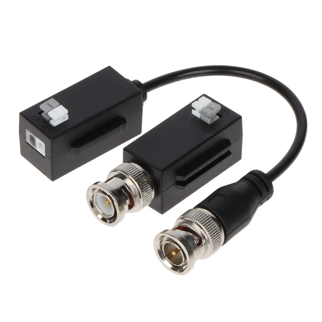 [011163] [DH-PFM800B-4K] Dahua - Video Balun Transceptores Pasivos HDCVI Transmiten Video 4K hasta 200m o 720p hasta 400m Compatibles con AHD, TVI y CVBS