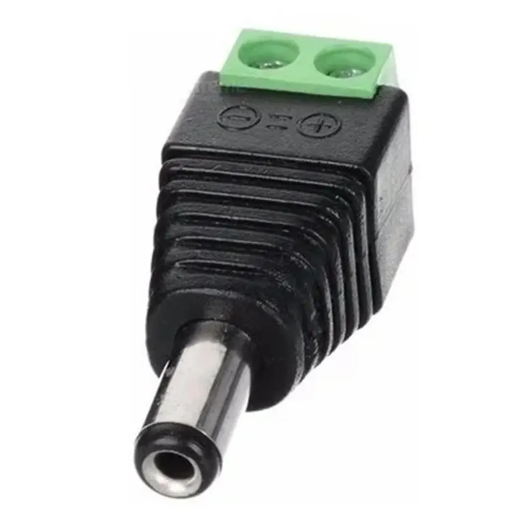 [DH-PFM979-DCP] Dahua - Conector Plug de Alimentación DC 12V Macho 2.1mm [100 Unidades]