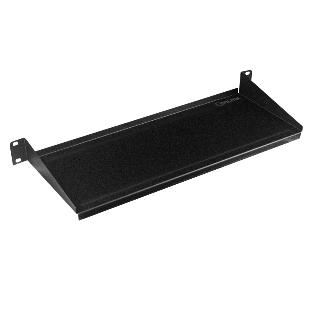 [021124] [B-19x7-1U-L] Onlink - Bandeja 19" Lisa 19x7 [1U] para Montaje en Rack [Negro]