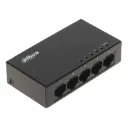 [DH-PFS3005-5GT-V2] Dahua - Switch para Escritorio con 5 Puertos (Gigabit) Carcasa Metalica [No Administrable]