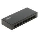 [DH-PFS3008-8GT-V2] Dahua - Switch para Escritorio con 8 Puertos (Gigabit) Carcasa Metalica [No Administrable]