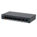 [DH-CS4010-8ET-60] Dahua - Switch Cloud L2 PoE de 10 Puertos con 8 Puertos RJ-45 PoE (10/100 Mbps) y 2 Puertos RJ-45 Uplink (Gigabit) Gestión en la Nube Carcasa Metálica Total PoE 60W