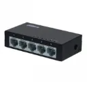 [DH-PFS3005-5ET] Dahua - Switch para Escritorio con 5 Puertos (10/100 Mbps) Carcasa Metálica [No Administrable]