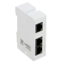 [PFT1300] Dahua - Extensor PoE y PoE Plus Pasivo 2 Puertos Conexión en cascada hasta 300 Mts 2 Puertos Fast Ethernet