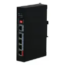 [DH-PFT1500] Dahua - Extensor PoE de 5 Puertos con 4 Salidas PoE y 1 Entrada PoE (4 Puertos 10/100Mbps 1 Puerto Uplink 10/100/1000Mbps PoE In 3 Puertos PoE Out 802.3af/at 1 Puerto PoE Out 802.3bt) PoE Watchdog PoE Extendido hasta 250m