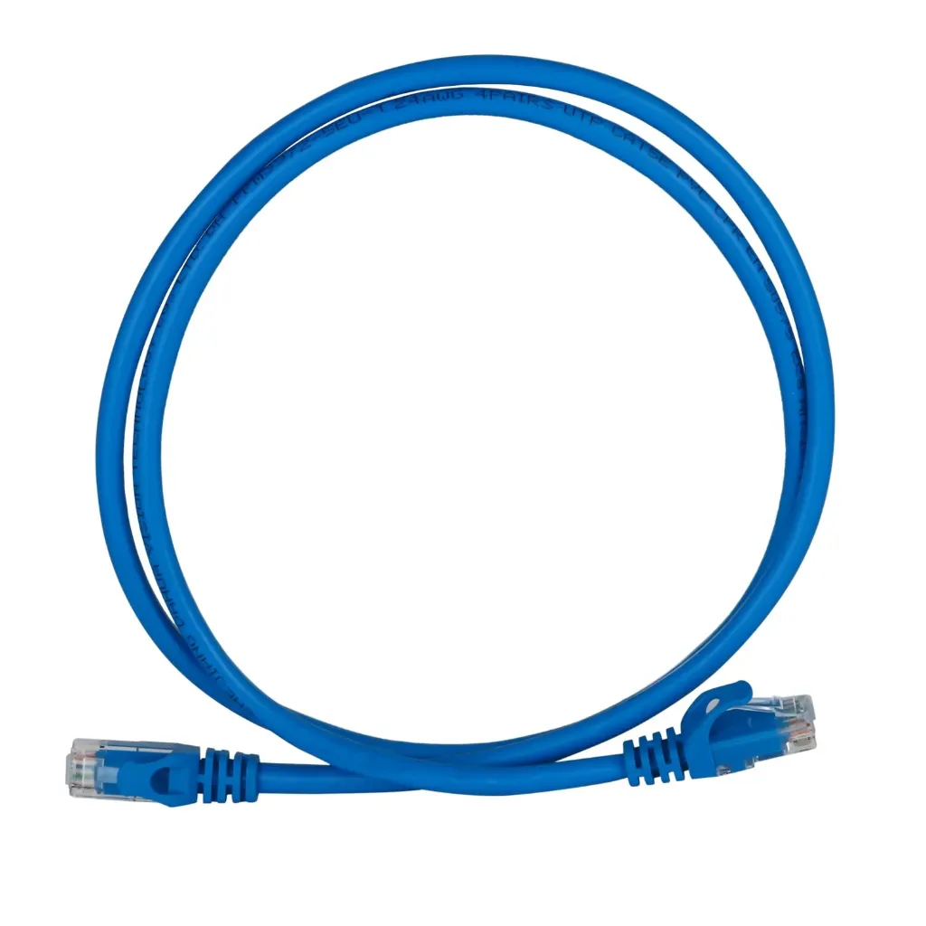 [021986] [DH-PFM3972-6AU-1-blue] Dahua - Patch Cord Cable de Conexión UTP CAT6a (Categoria 6a) RJ45 100% Cobre Azul [1 Metro]