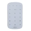 [DHI-ARK30T-W2] Dahua - Teclado Inalámbrico Interior Táctil para Armado y Desarmado Soporta hasta 32 Usuarios con Pin o Tarjetas (IC Mifare) Indicadores Led de Status del Panel Alarma de Batería Baja Frecuencia 433MHz [Batería 4 x AA]