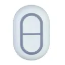 [DHI-ARD822-W2-B] Dahua - Botón de Pánico Inalámbrico de 2 Botones Indicador de Estado con Luz Led IP54 Alarma de Batería Baja Frecuencia 433MHz [Bateria 1 x CR2032]