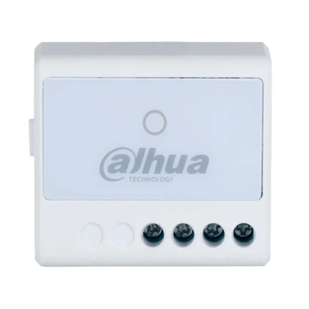[040173] [DHI-ARM7012-W2] Dahua - Interruptor Inalámbrico 1 Salida de Relevador NO/NC de 100–240 VAC Max 13 A Entrada de 100-240 Vca 50/60 Hz Comunicación Estable Detector de Interferencias Indicador de Estatus Frecuencia 433MHz