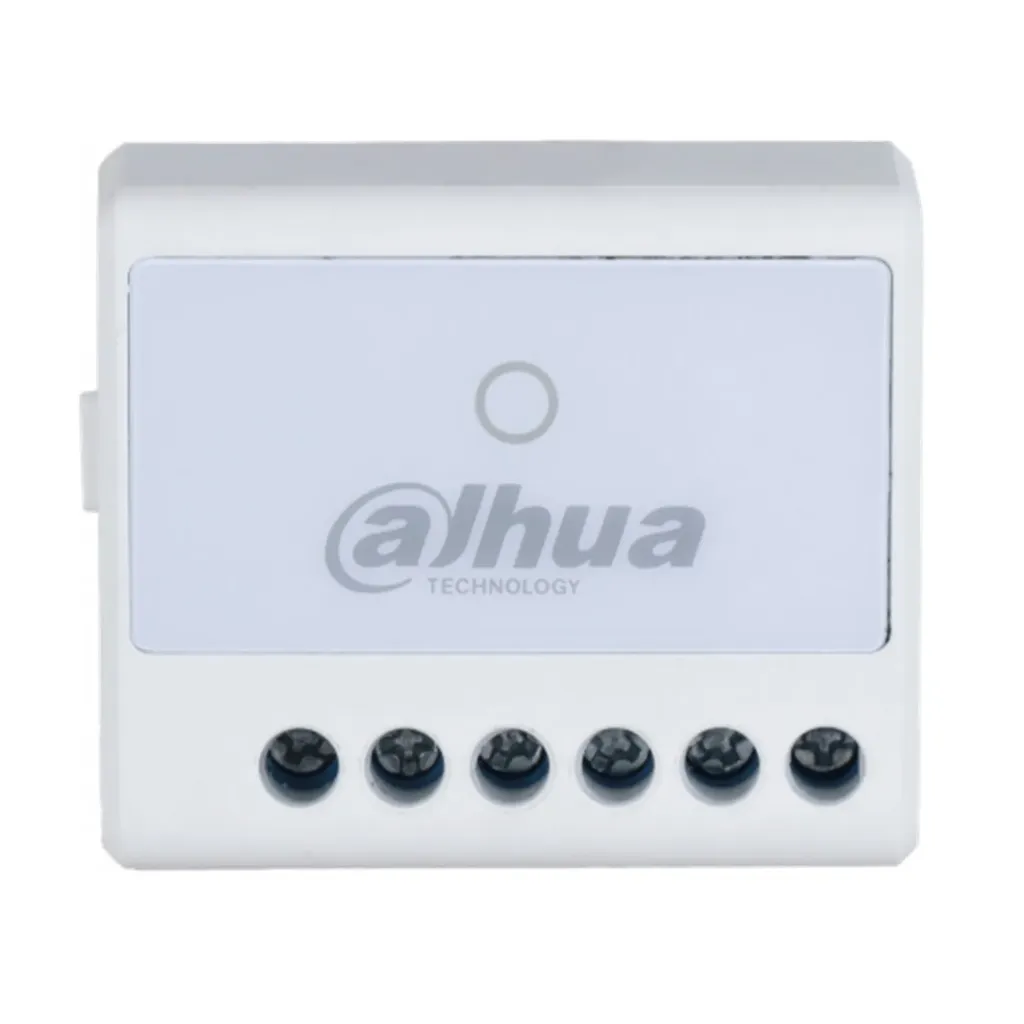 [040174] [DHI-ARM7011-W2] Dahua - Relevador Inalámbrico 1 Salida de Relevador Pulso Seco NO/NC Configurable Comunicación Estable Detección de Interferencias 1 Entrada de Tamper Indicador de Estatus Frecuencia 433MHz