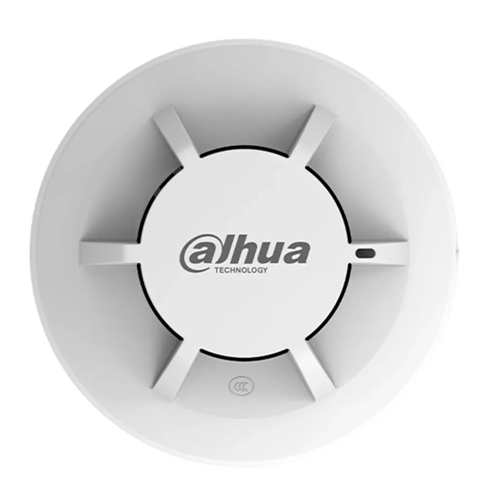 [040178] [DHI-HY-1301-CTXF] Dahua - Detector de Humo Fotoeléctrico Direccionable Dual de 2 Hilos Sin Polaridad DC24V [WisuAlarm]