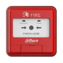 [DHI-HY-1200-CTXF] Dahua - Estacion Manual de Alarma de Emergencia Direccionable de 2 Hilos Sin Polaridad DC24V [WisuAlarm]