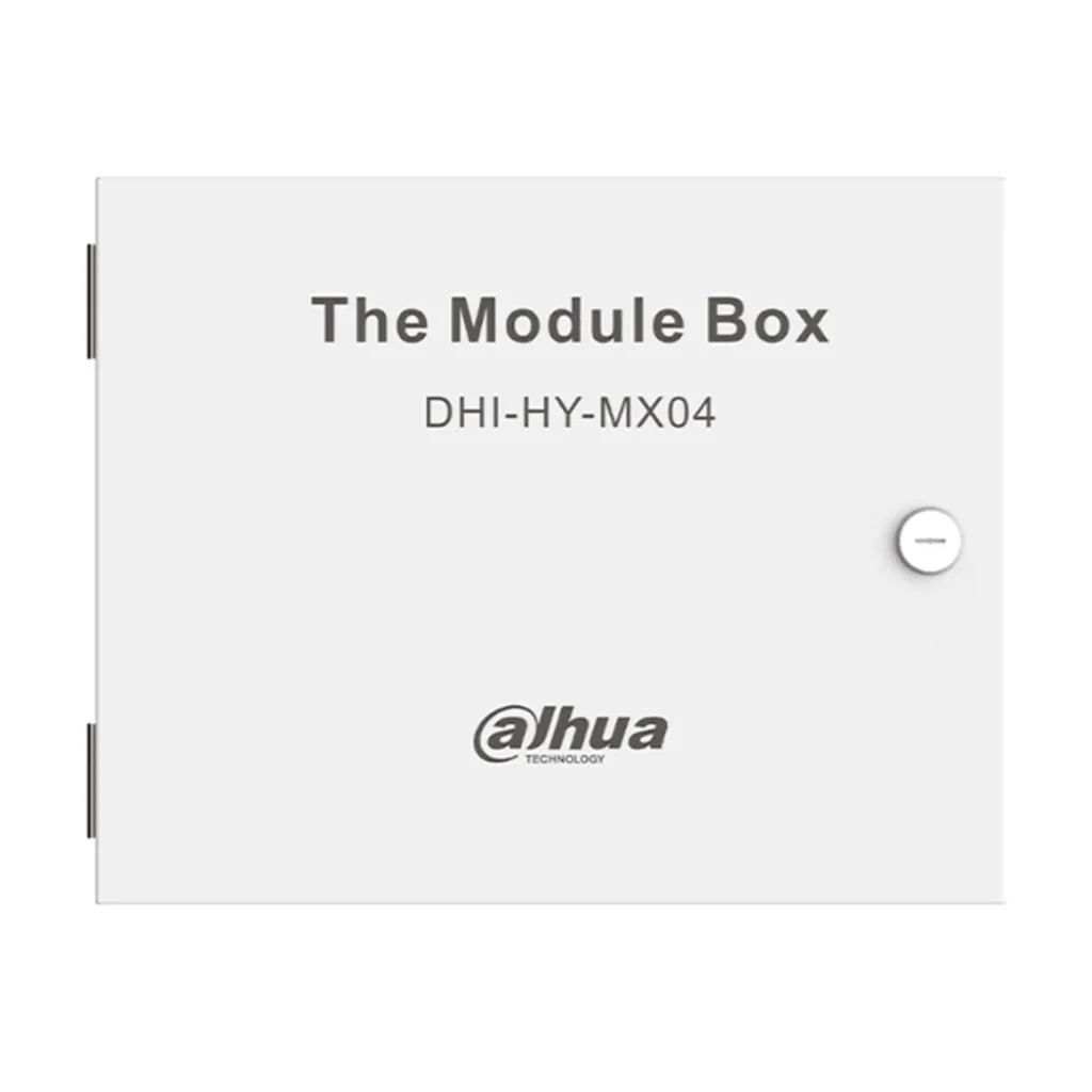 [040193] [DHI-HY-MX04-CTXF] Dahua - Gabinete Para Modulos con Conector En La Estructura Para Fácil Instalación Soporta Hasta 4 Modulos Wisualarm