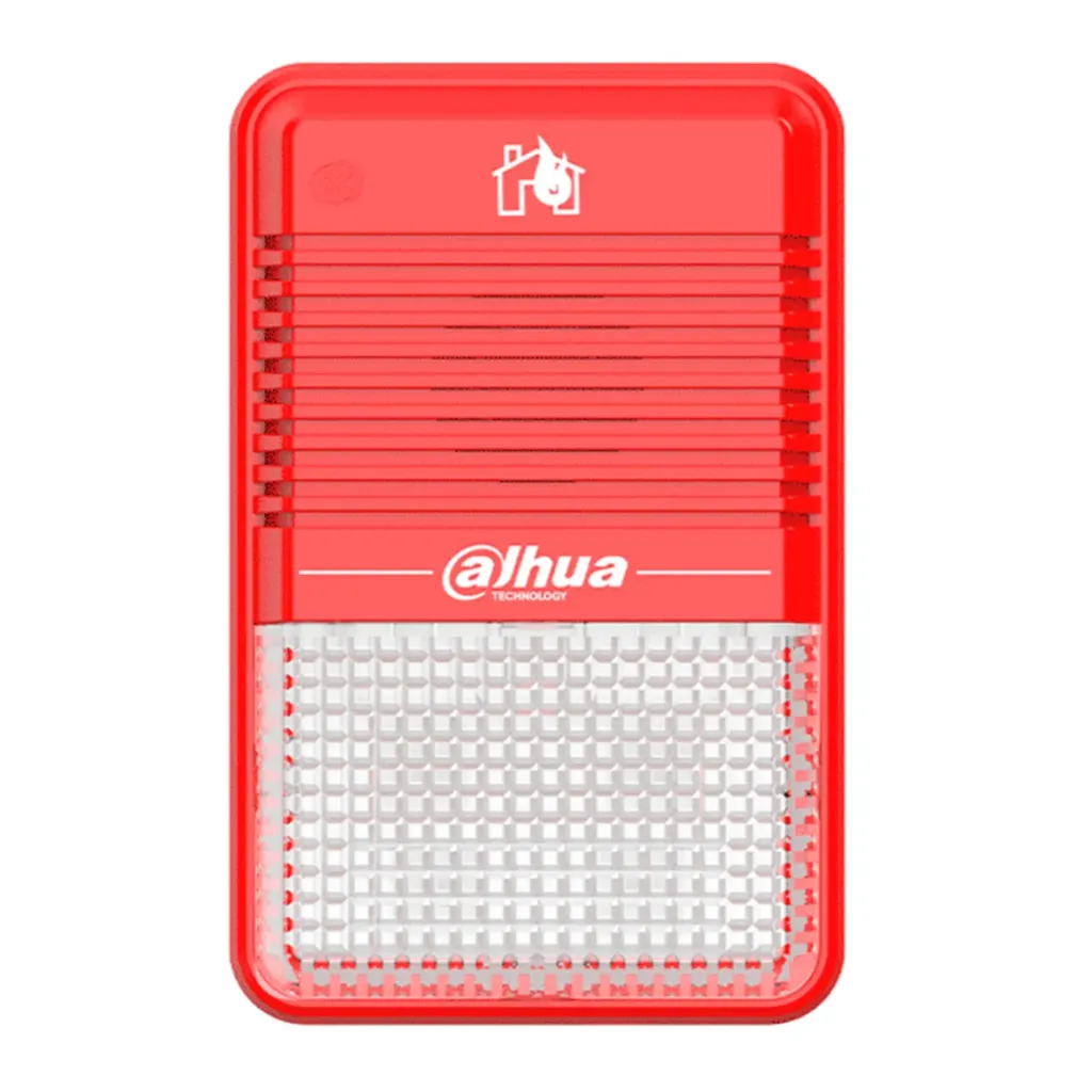 [DHI-HY-C151] Dahua - Sirena con Estrobo Convencional 75dB DC16V-DC28V [WisuAlarm]