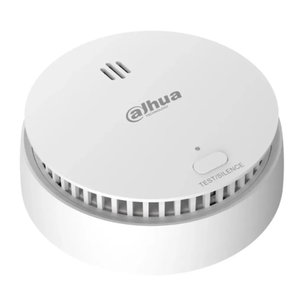 [DHI-HY-SA2FA] Dahua - Sensor Inteligente Humo Autónomo Alarma Wi-Fi Led Batería Reemplazable [WisuAlarm]