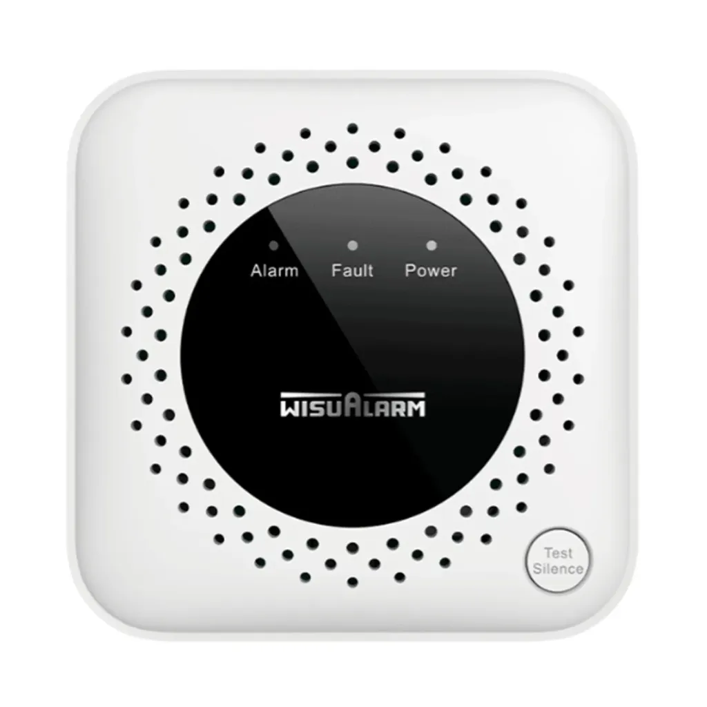 [DHI-HY-GA40A] Dahua - Detector de Gas Metano (CH4) Autónomo Sensor de Gas Catalítico Salida de Relevador Salida de Válvula Detección de Temperatura Ambiente Alarma de 70 dB LED Indicadores Certificación CE [WisuAlarm]