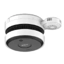 [DHI-HY-SAV849HAN-ET] Dahua - Cámara IP [5MP] con IA para Detección de Incendio de Temperatura y Humedad Detector Fotoelectrico Buzzer de 85 dB WDR Entrada y Salida de Alarma IR de 20 Metros PoE Microfono y Altavoz Ranura MicroSD [WisuAlarm]