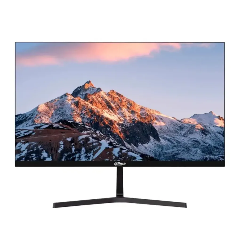 [061647] [DHI-LM24-B200S-B3-V2] Dahua - Monitor de 24" (23.8 Pulgadas) Full HD con Entrada HDMI y VGA 1920×1080 Altavoces Integrados Tiempo de Respuesta de 5Ms 100Hz