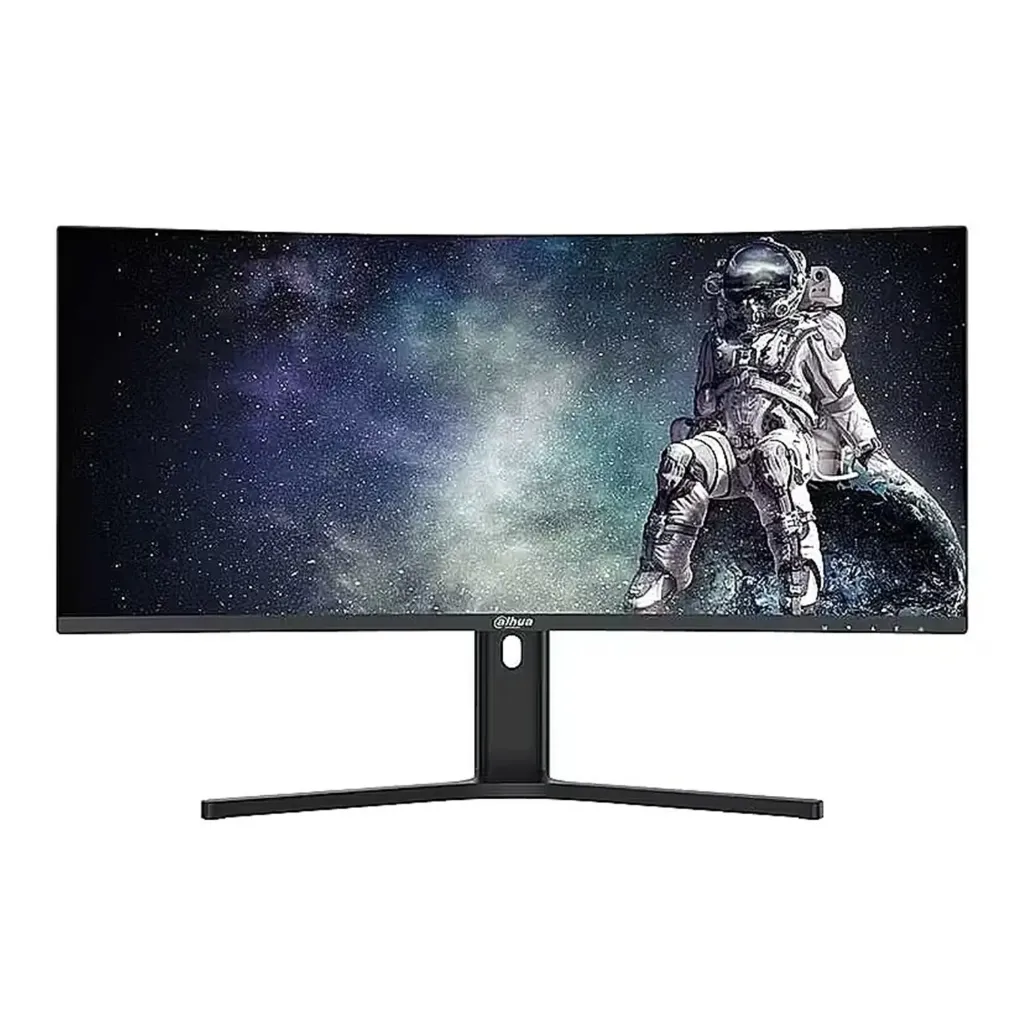 [061652] [DHI-LM34-E330CA-A5-V1] Dahua - Monitor Gaming Curvo de 34" (34 Pulgadas) Full HD con Entradas 2 HDMI y 2 DP 3440×1440 Tiempo de Respuesta de 1Ms 180Hz