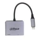 [DH-TC32] Dahua - Adaptador Convertidor USB 3.1 Tipo C a HDMI + VGA Conexión Plug and Play Carcasa Metálica