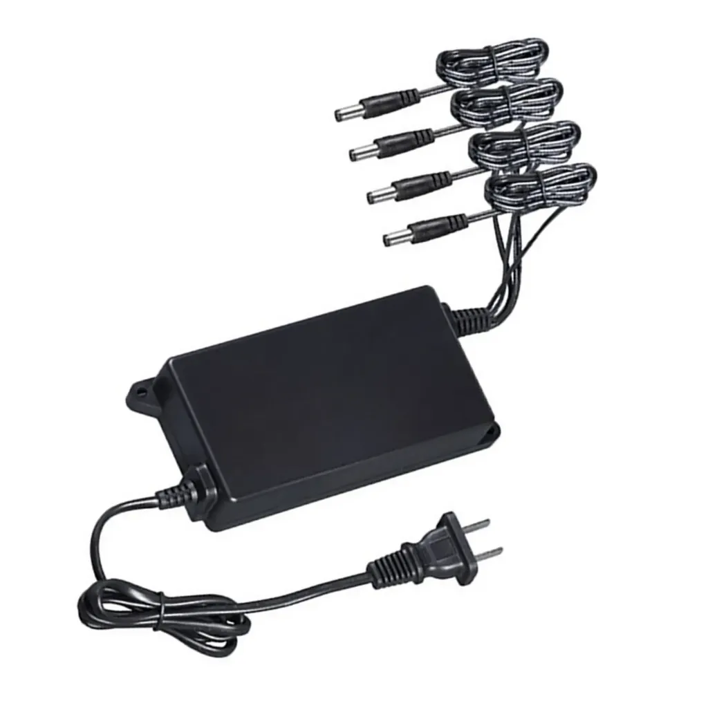 [080206] [PFM320D-007-US-EUHA] Dahua - Fuente de Poder Regulada de 12 Vcc 2.8 Amp 4 Canales 0.7 Amper por Canal Protección de Temperatura Color Negro