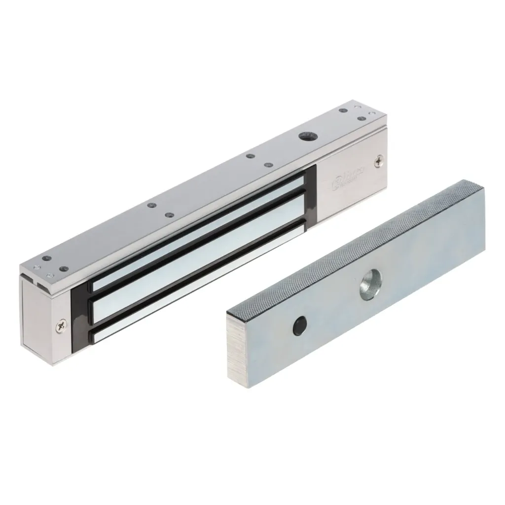[090321] [DHI-ASF280A-V1] Dahua - Cerradura Magnética 12V de 600 Lbs (280 Kgs) Indicador de Estado LED Material Antidesgaste y Magnetismo Anti-Residual Aplicaciones en Puerta de Metal y Madera