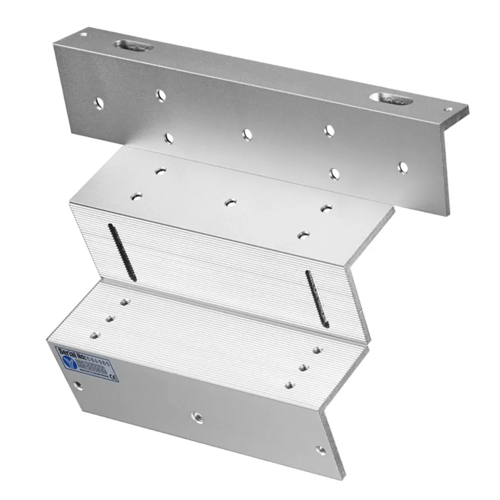 [ASF500ZL] Dahua - Bracket Base o Soporte Tipo ZL para Cerradura Magnetica de 1100 Lbs (500 Kgs) Compatible con DHI-ASF500A