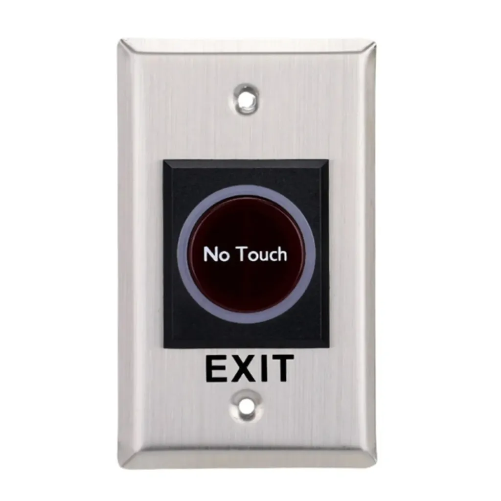 [090443] [DHI-ASF909-V1] Dahua - Botón Liberador de Acero Inoxidable para Controles de Acceso Sin Contacto