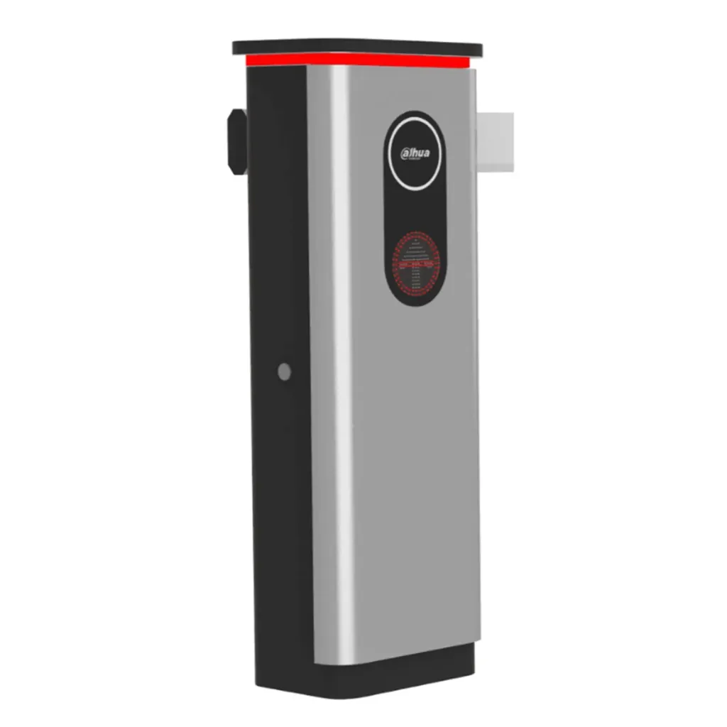 [090452] [DHI-IPMECD-2062-R] Dahua - Barrera Vehicular Motorizada Motor 24V Sin Escobillas Velocidad de Apertura/Cierre Ajustable entre 1.4 y 6 segundos Compatible con Brazo Telescópico Recto Ajustable de 2.7 a 6 Metros Dimensiones 340mm × 260mm × 978mm IP54
