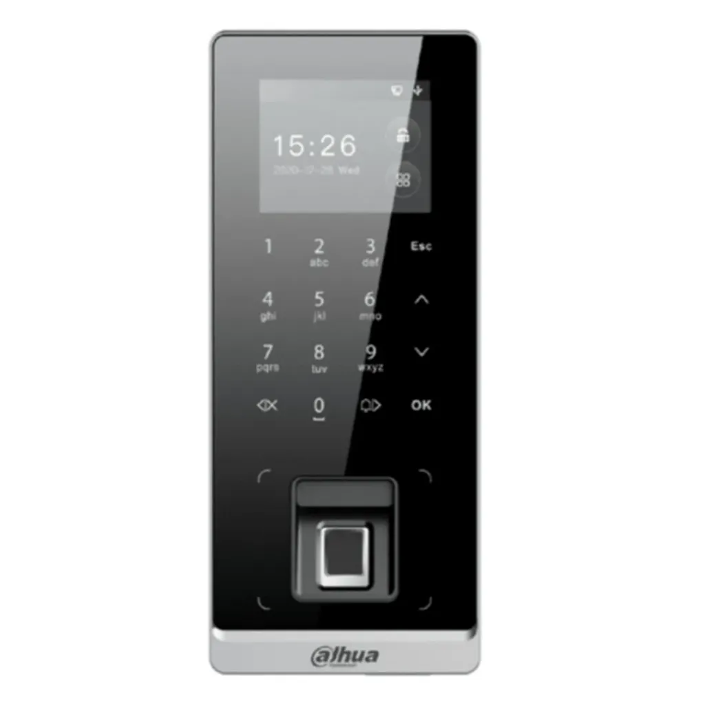 [090475] [ASI2212H-W] Dahua - Control de Acceso y Asistencia con Pantalla de 2.4" con Reconocimiento Facial (30.000 Usuarios 30.000 Claves 3.000 Tarjetas IC Mifare 3.000 Huellas) Comunicación TCP/IP y Wi-Fi para Interiores y Exteriores [Serie ASI2]