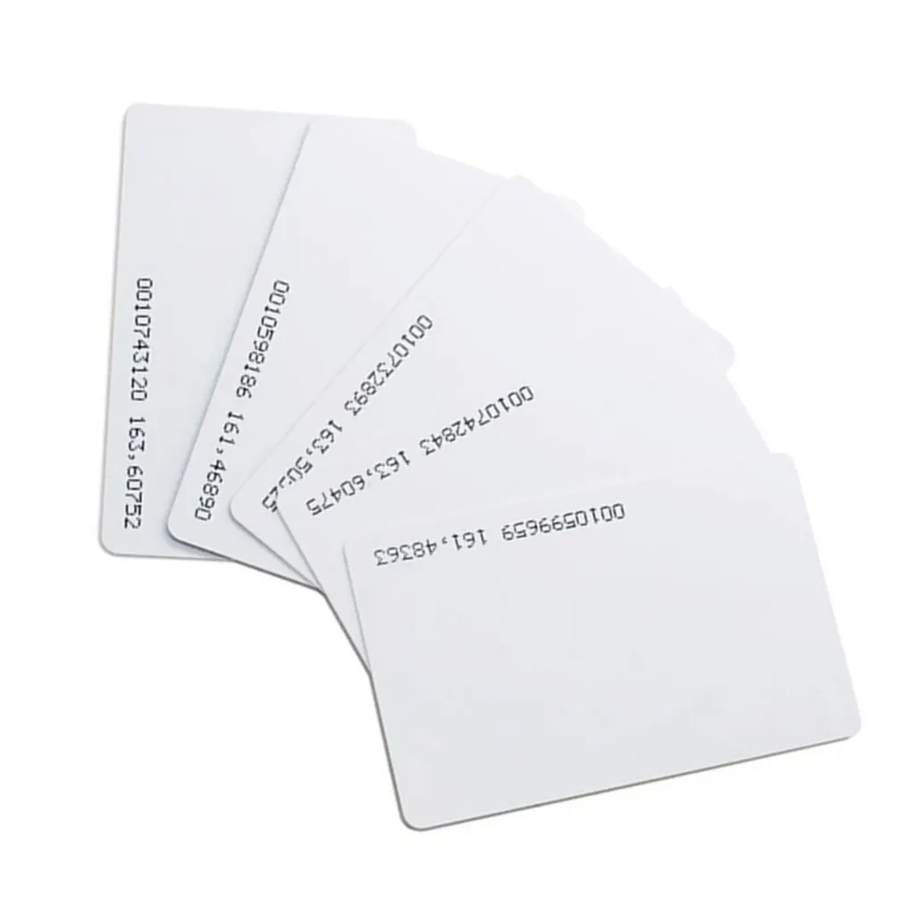 [090492] [ID-EM] Dahua - Tarjeta de Proximidad ID para Control de Acceso 125KHZ Blanca (Tipo EM)