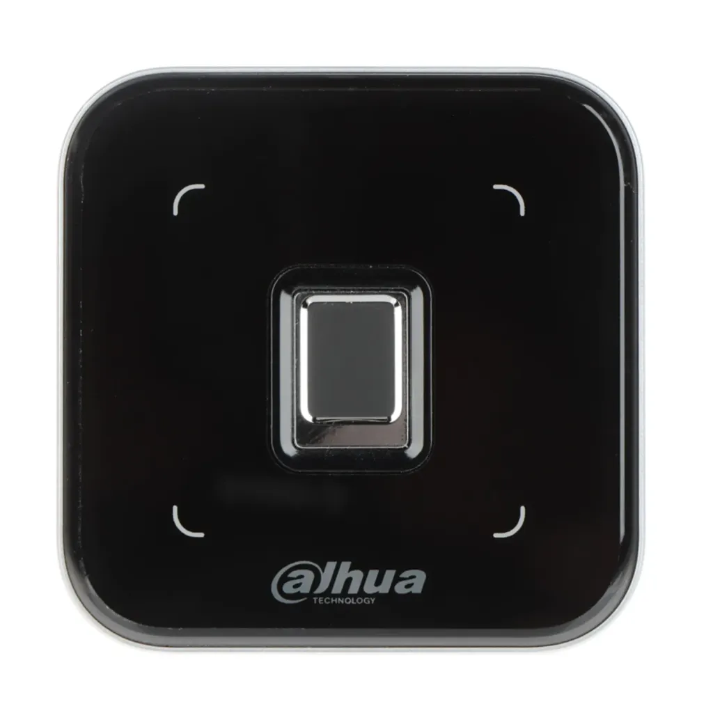 [090502] [DHI-ASR2102A-D] Dahua - Lector de Acceso de Reconocimiento de Tarjetas (ID) de Identificación Sin Contacto y Huellas (3.000) Comunicación RS-485 IP65 Uso en Interiores y Exteriores