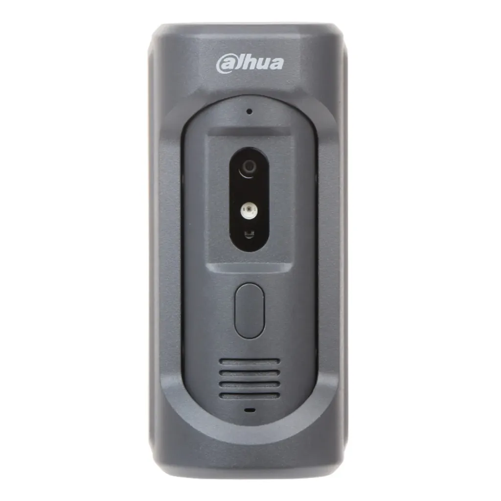 [090513] [DHI-VTO2101E-P-S2] Dahua - Frente de Calle para Videoportero IP Antivandalico IK10 Función Independiente Metálico IP65 Cámara de [2Mp] Soporta Mensajes de Vídeo y Audio PoE 802.3 af