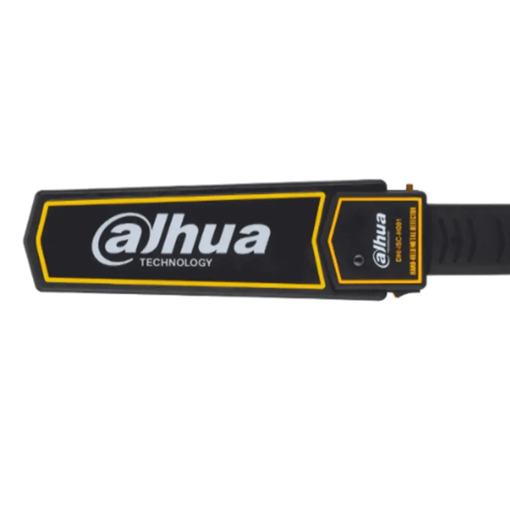 [090518] [DHI-ISC-H001] Dahua - Detector de Metales Portatil 2 Niveles de Sensibilidad 9V Sonido y Vibración Indicador Visual