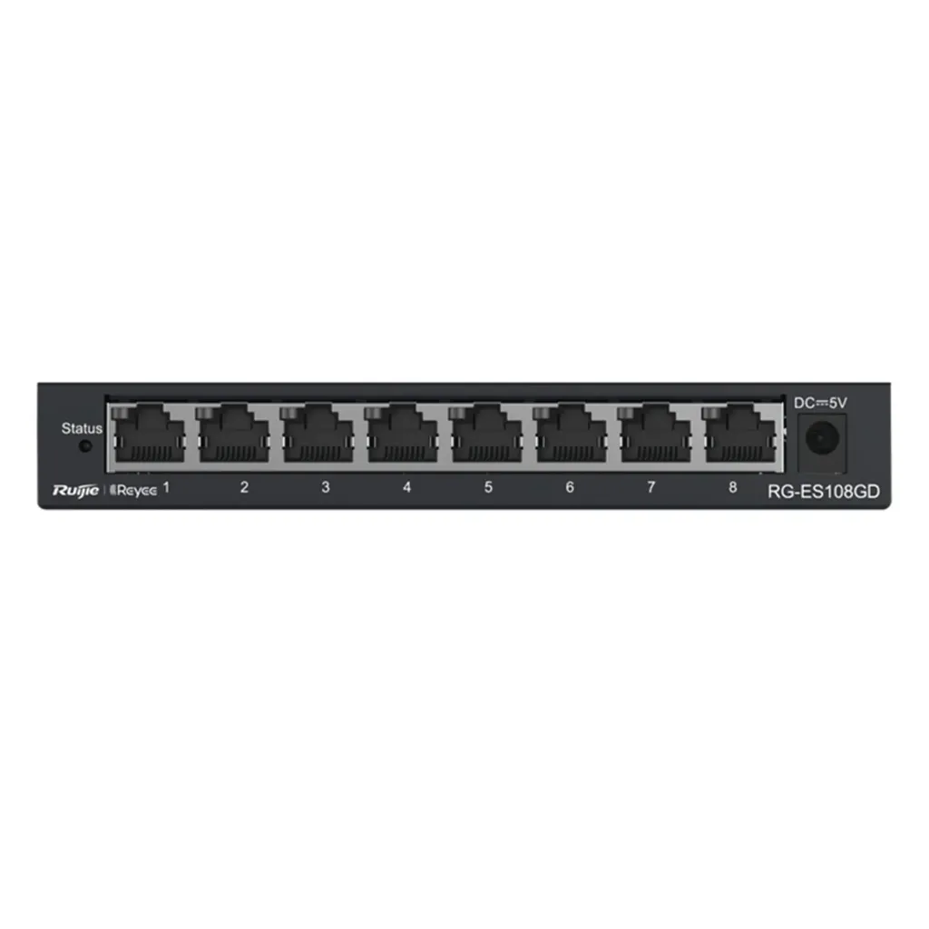 [021621] [RG-ES108GD] Ruijie/Reyee - SMB Switch 8 Puertos 10/100/1000Mbps