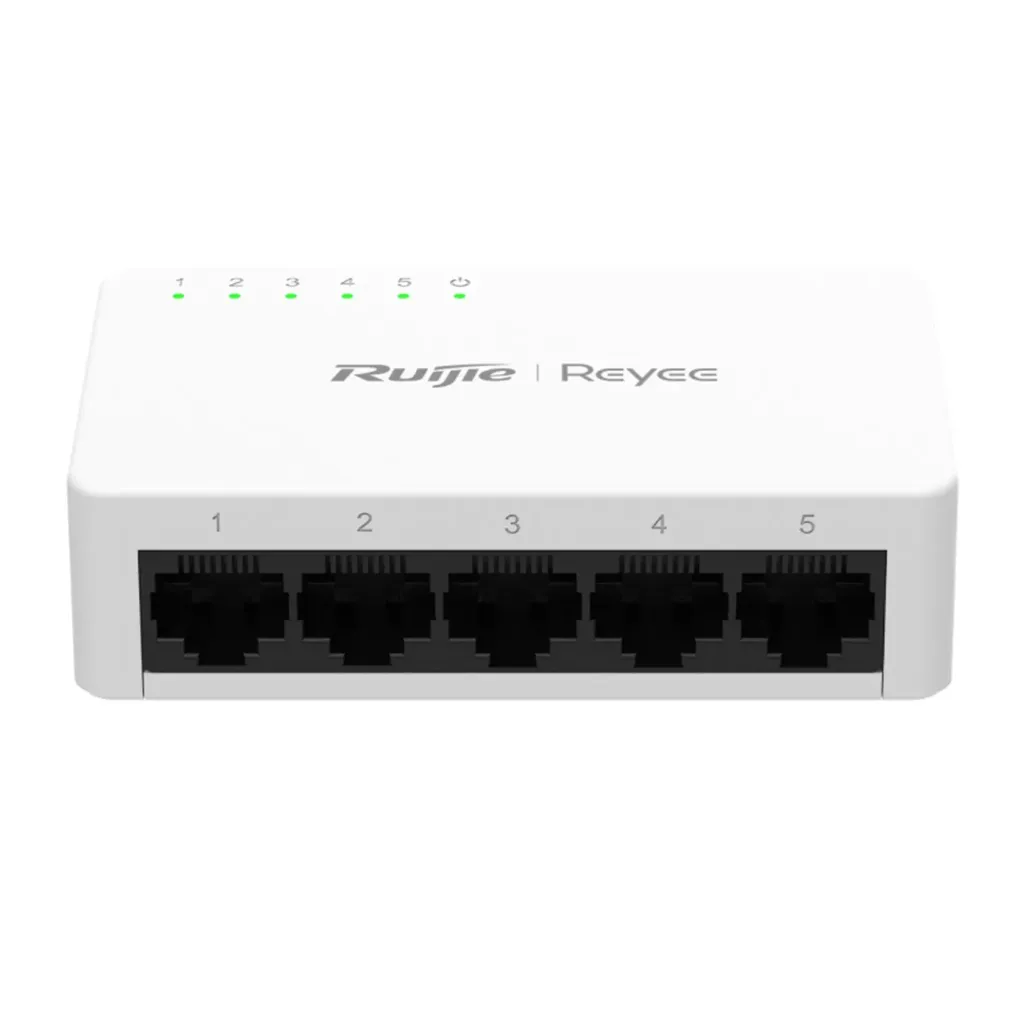 [RG-ES05F] Ruijie/Reyee - SMB Switch 5 Puertos 10/100 Mbps