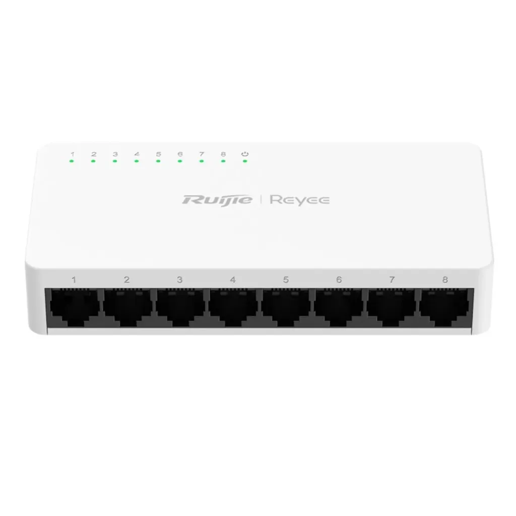 [021627] [RG-ES08F] Ruijie/Reyee - SMB Switch 8 Puertos 10/100 Mbps
