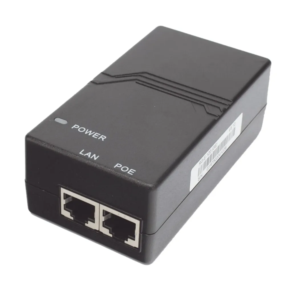 [021657] [RG-E-120(GE)] Ruijie/Reyee - SME Inyector PoE Estándar 802.3af Gigabit (50V - 0.3 A - 15 W)