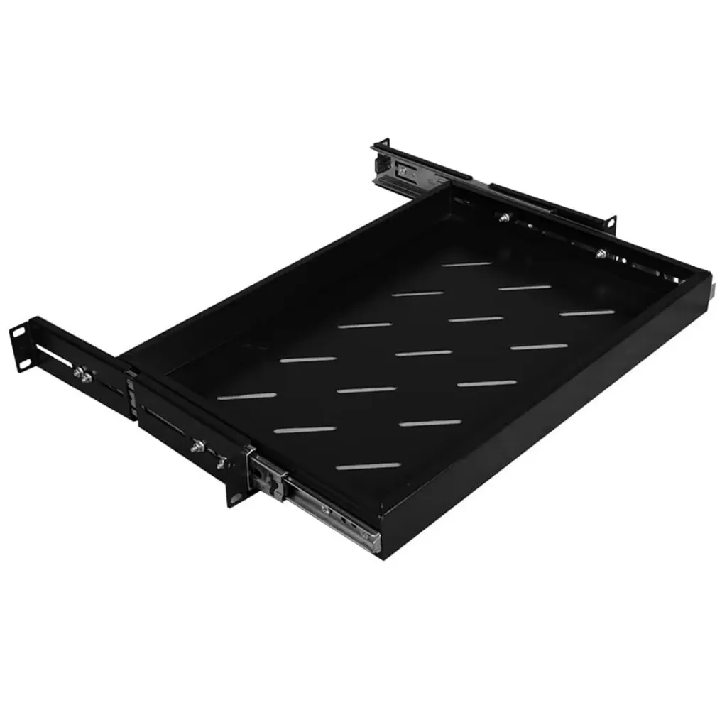 [020479] [BD19x241U] Onlink - Bandeja Deslizante 19x24 600mm 1U  con Tornillos y Tuercas
