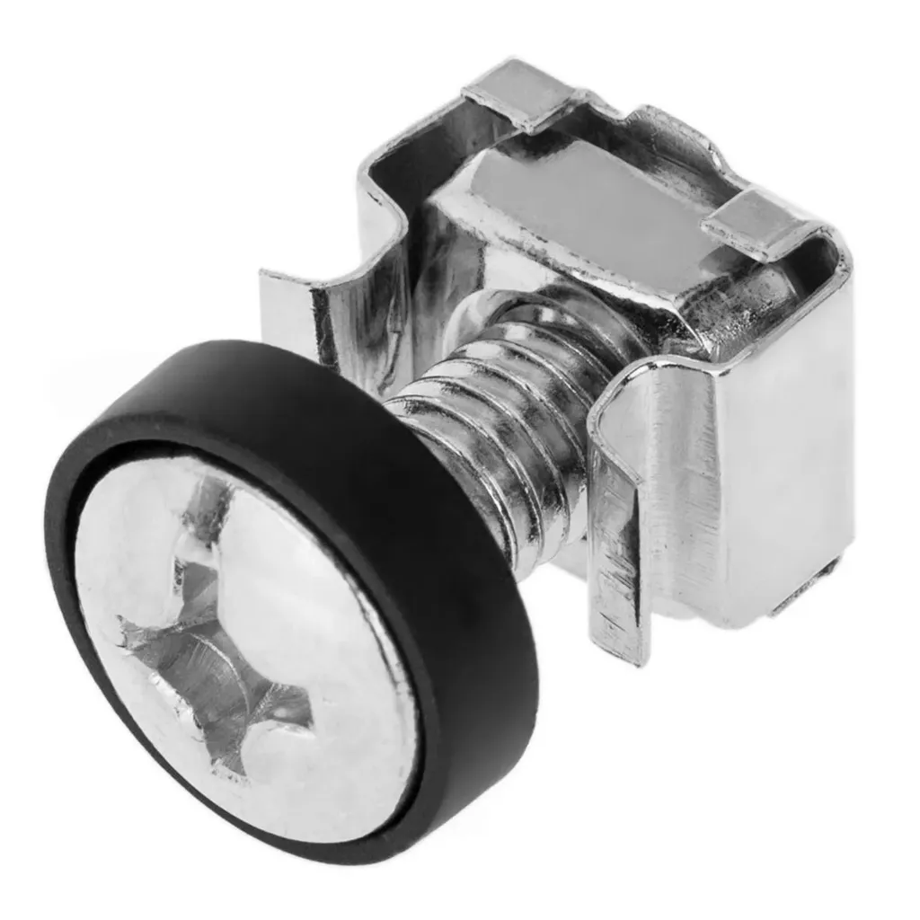 [020482] [TR50] Onlink - Kit de Tornillos y Grapas M6 para Rack [50 unidades]