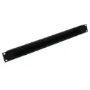 [PC1U] Onlink - Panel Organizador Pasacables con Cepillo Horizontal 1U 19" Metalico con Tornillos y Tuercas