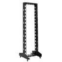 [OR2-42-BLACK] Onlink - Rack de Piso Abierto con Ruedas 42U 150Kg 2 Postes 600x2053mm