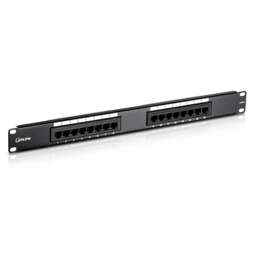 [021571] [PP-UTP612] Onlink - Patch Panel 12 Puertos 19" 1U CAT6 (Categoria 6)