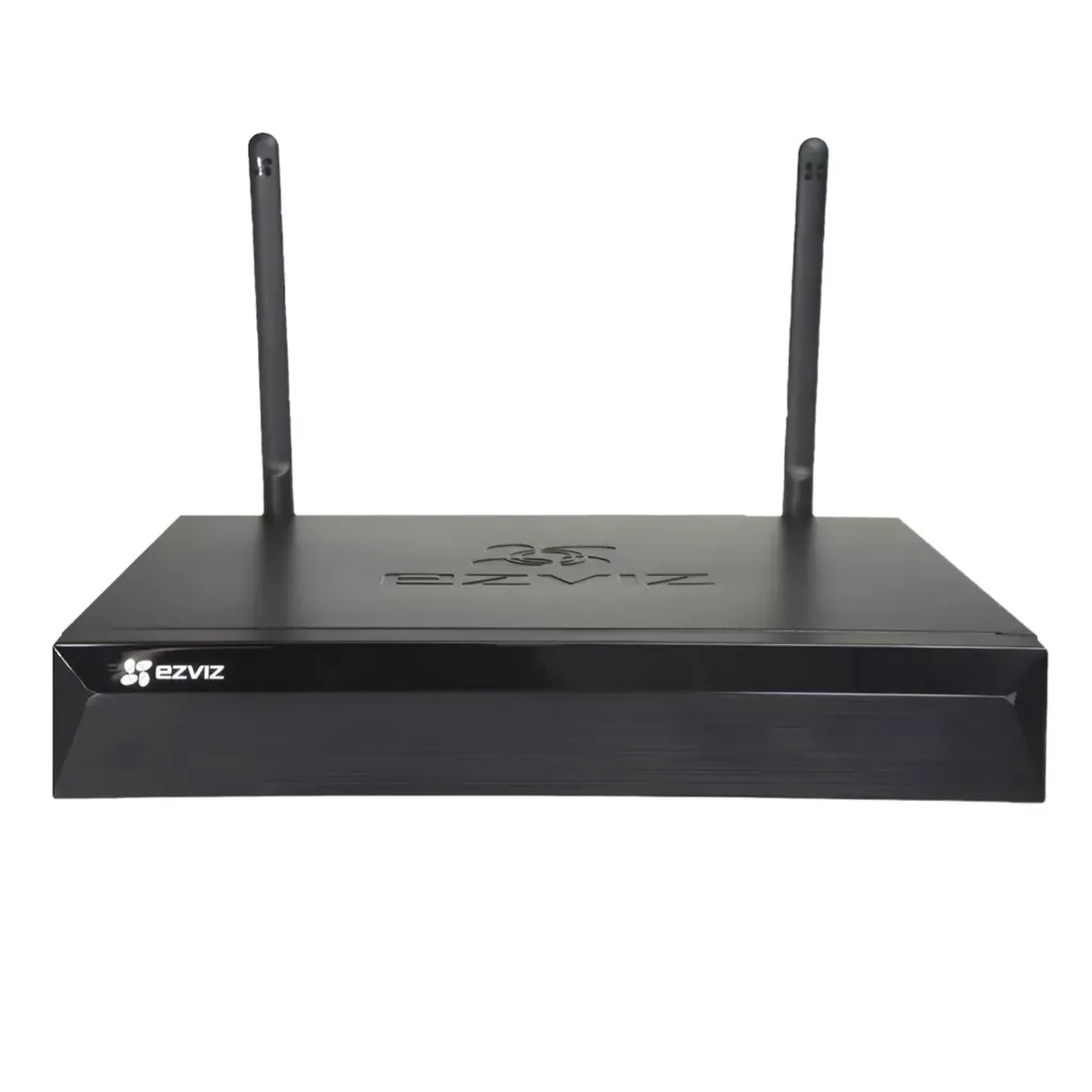 [010850] [CS-X5S-R100-8W] Ezviz - Grabador de Video en Red (NVR) Inalámbrico Wi-Fi de 8 canales (8Ch) Puertos HDMI (resolución hasta 2K/2560x1440) y VGA (hasta 1080p) con Capacidad de hasta 8 TB
