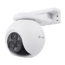 [CS-H80f-R100-8G444WKFL] Ezviz - Cámara Domo PT Ip Wi-Fi Inalámbrica HD Triple Lente [4MP] + [4MP] + [4MP] Rotatoria Exterior/Interior [Serie H]